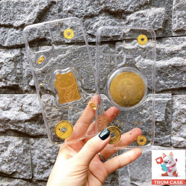 Ốp lưng mèo thần tài - Chuột thần tài cho iPhone 6/6plus/ 7/ 7 Plus/ X/ Xs/ Xr / Xs max siêu kute hót hít