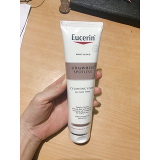 Sữa Rửa Mặt Tạo Bọt Làm Sáng Da Eucerin WHITE THERAPY Gentle Cleansing Foam (150 gr)