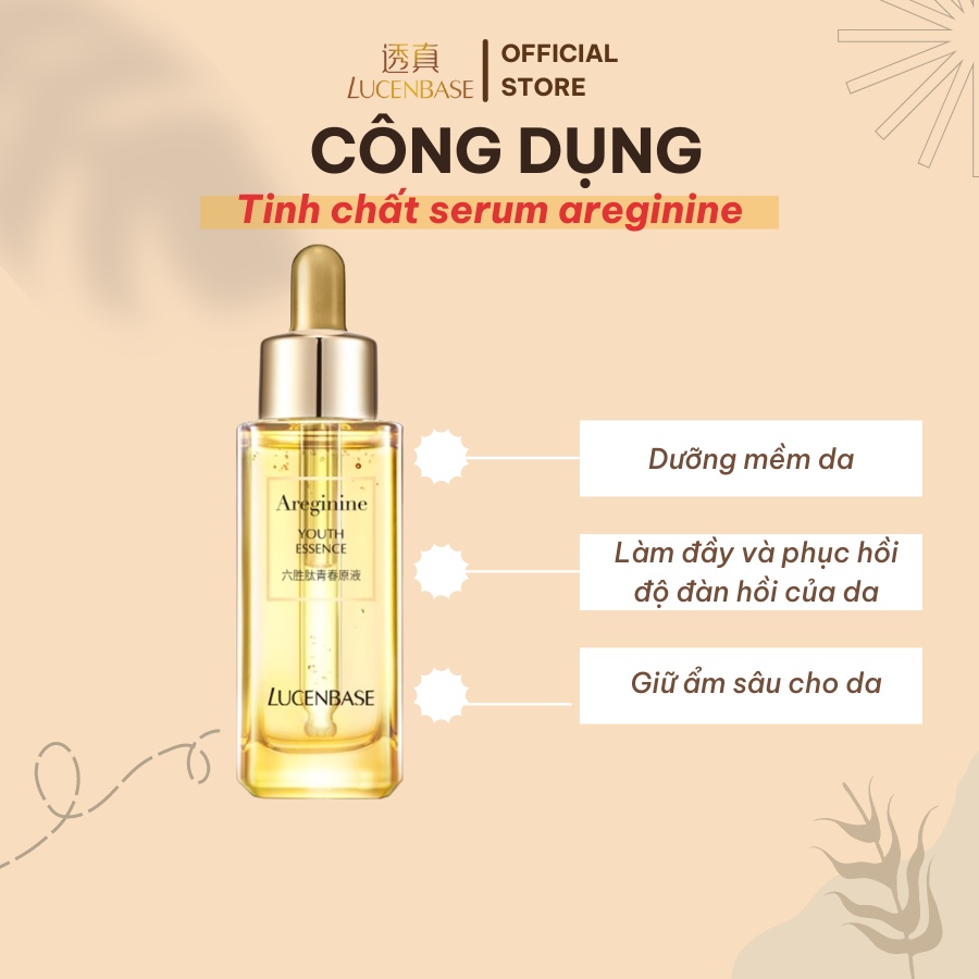 Tinh chất serum areginine LUCENBASE căng bóng da 30ml