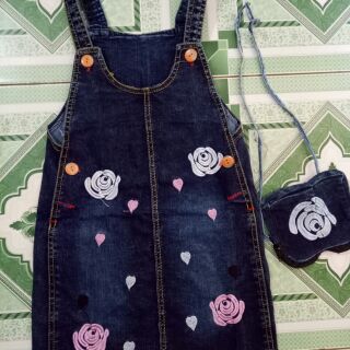 Combo 10 yếm jean và 30b cho bé