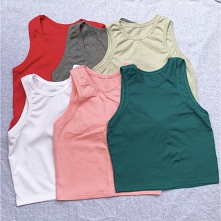 Áo ba lỗ trơn chất thun cotton co dãn CRA035 màu sắc hot hit