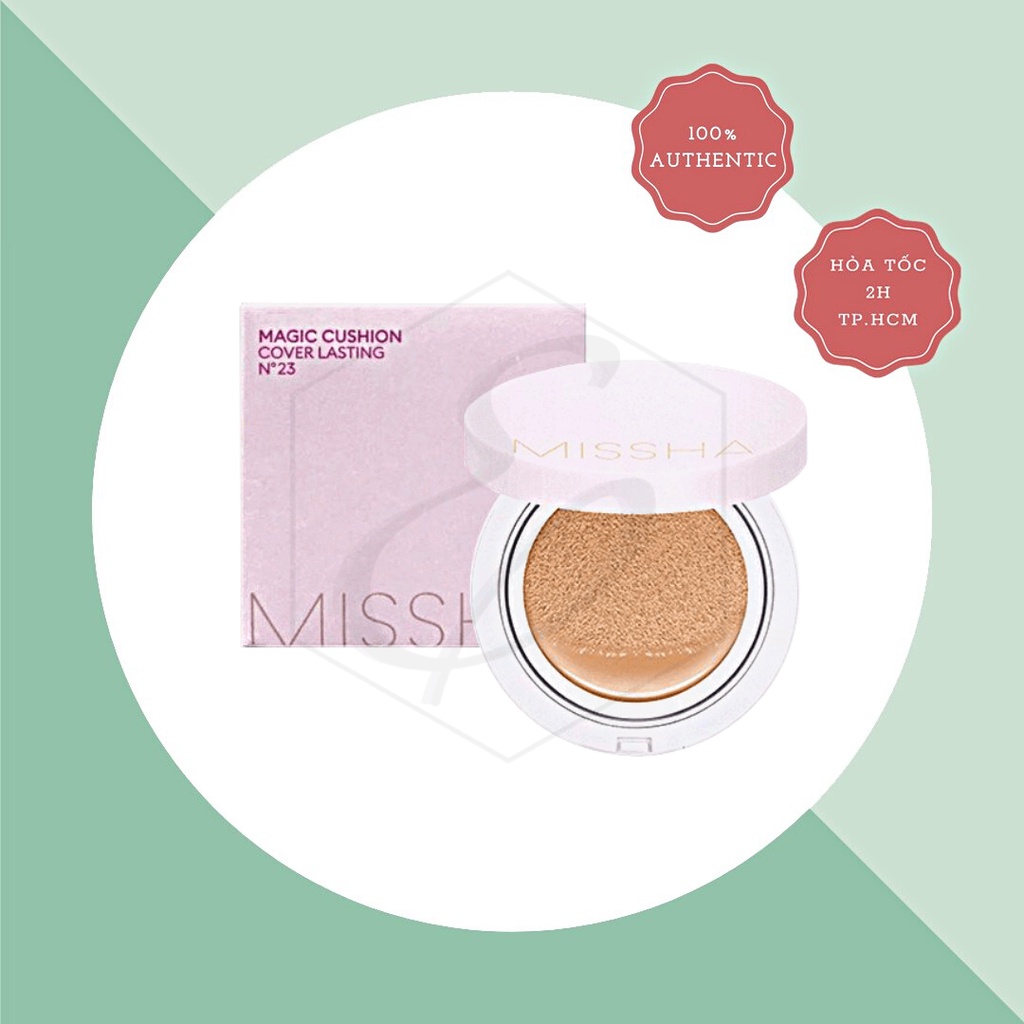 Phấn Nước Missha Magic Cushion Cover Lasting SPF50+/PA+++