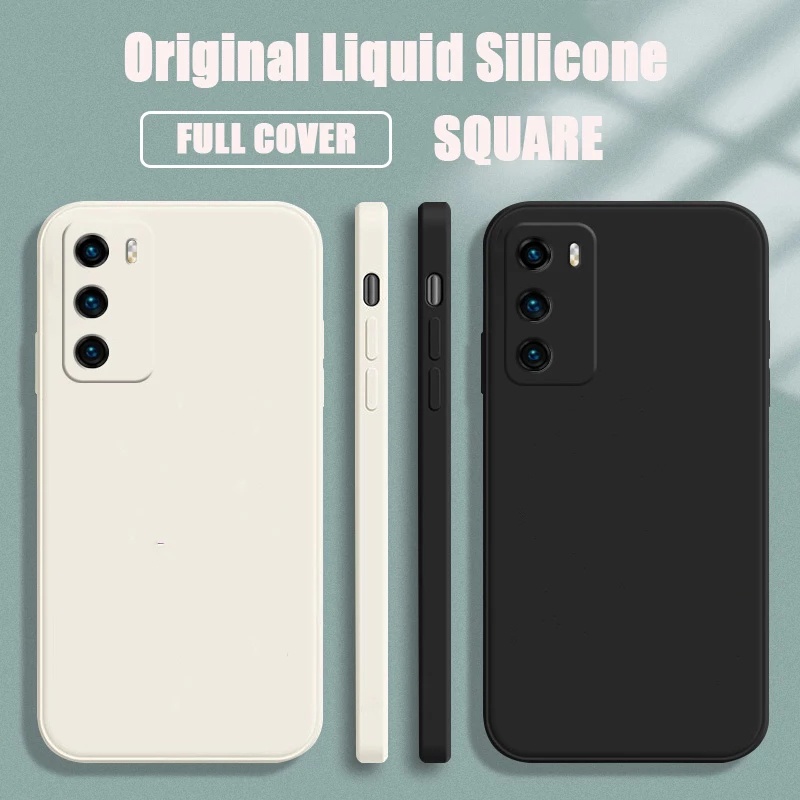 Ốp điện thoại dẻo cạnh vuông màu trơn cho OPPO A91 F15 Reno 8z 8t 7 7z 6 6z 5G 5 4 SE 3 Pro 2 2Z
