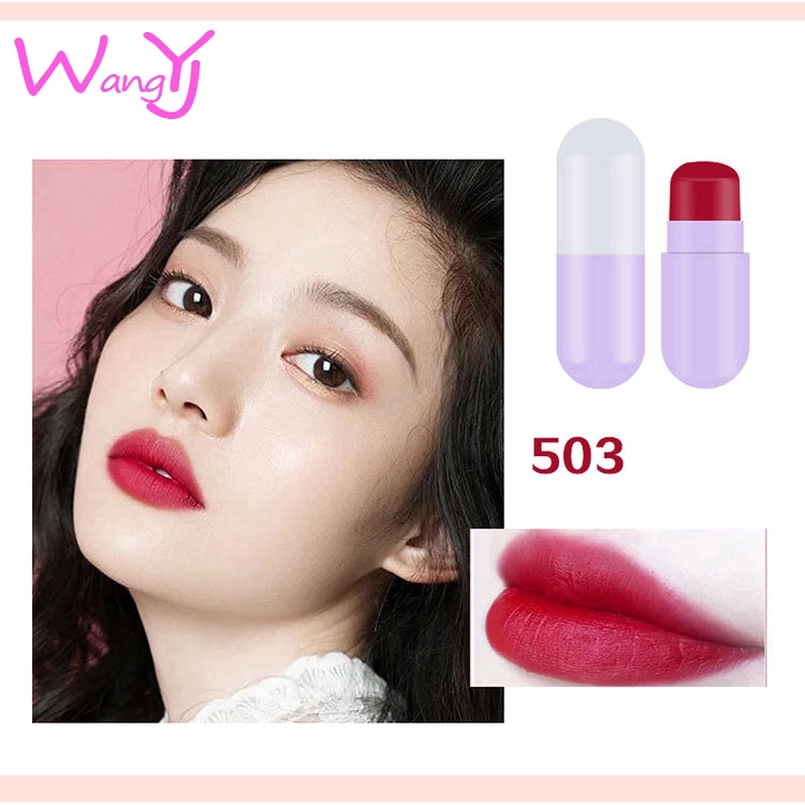 [Hàng mới về] Son môi hình viên thuốc lâu trôi dễ mang theo | BigBuy360 - bigbuy360.vn