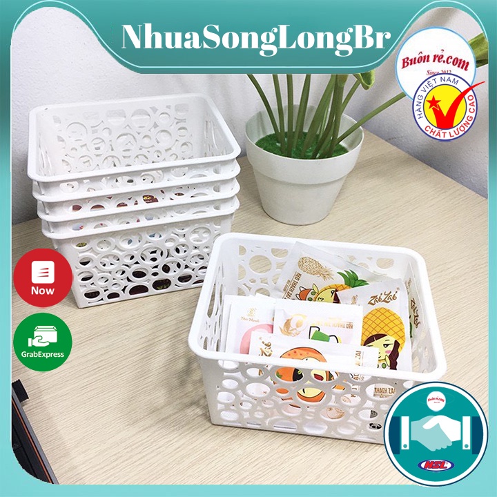 Khay nhựa Hàn Quốc bé Song Long 2335 sắp xếp ngăn nắp gọn gàng không gian_Buôn Rẻ 00428