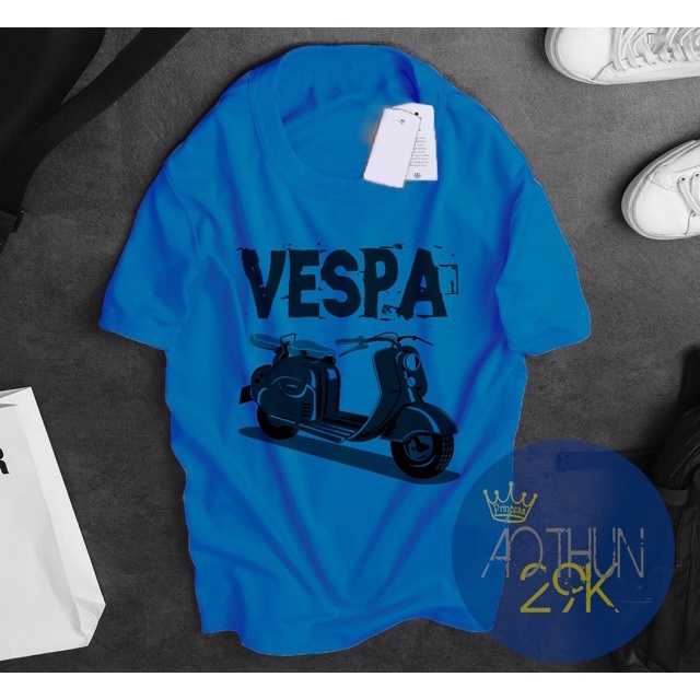 ALBUM 547 - ÁO THUN UNISEX VESPA NHIỀU MÀU