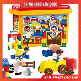 [leo9] [CAO CẤP] Đồ chơi xếp hình Nông trại Oxford AF2691 gồm 86 mảnh ghép