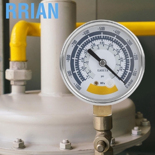 Rrianfo Máy Đo Áp Chân Không 0 14psi G1 / 4in ~ - 1000mpa