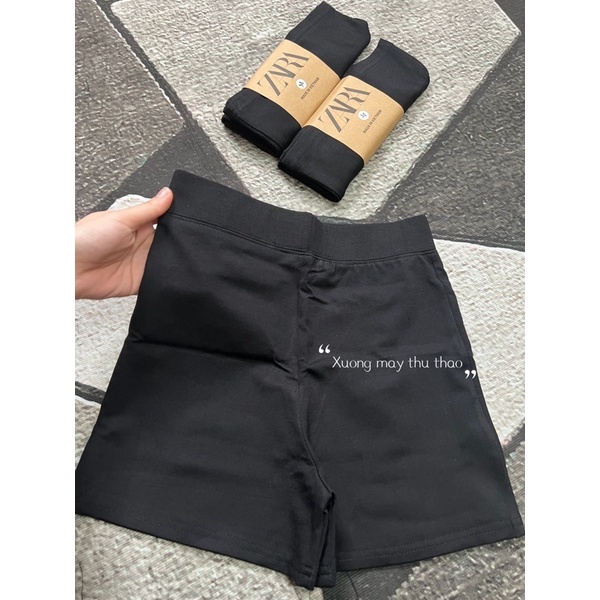 Quần Black Funoff Short Biker Short Dáng Ngắn Nữ Nâng Mông Mùa Hè Năng Động Combo quà tặng kẹo