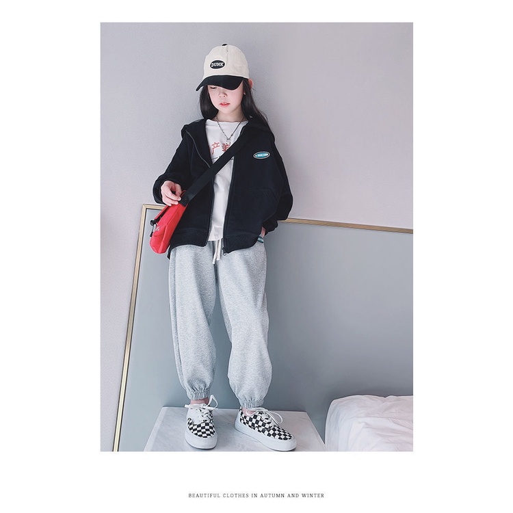 Gmn Giao Hàng Nhanh Chóng Áo Khoác Cardigan Mỏng Có Dây Kéo Phong Cách Mùa Xuân 2022 Kích Thước Vừa Và Lớn Phong Cách Mới Cho Bé Gái