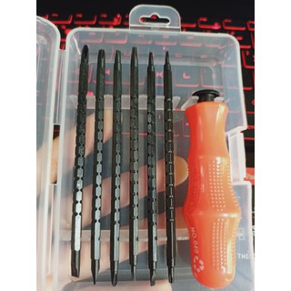 Bộ Tua Vít Đa Năng Nhiều nấc hãng Kapusi chuyên sửa điện thoại, laptop, đồ điện, bộ tua vít sửa điện thoại