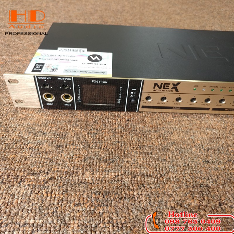 Vang Cơ  NEX ACOUSTICS - FX9 PLUS Cam Kết Chính Hãng 100%