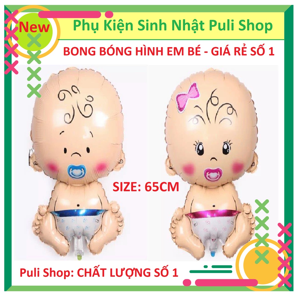 BONG BÓNG HÌNH EM BÉ TRANG TRÍ SINH NHẬT GIÁ RẺ SỐ 1