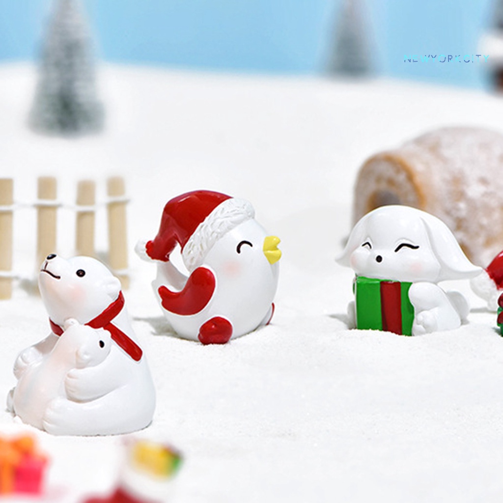 Mô Hình Động Vật Hoạt Hình Xinh Xắn Dùng Để Trang Trí