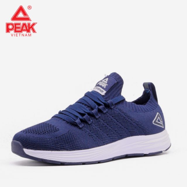 Giày PEAK Running Feather Lite EW0127H – Xanh Navy