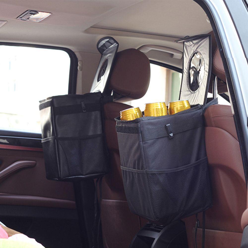 MAG Thùng Đựng Rác Có Nắp Đa Năng Chống Thấm Nước Cho Xe Hơi