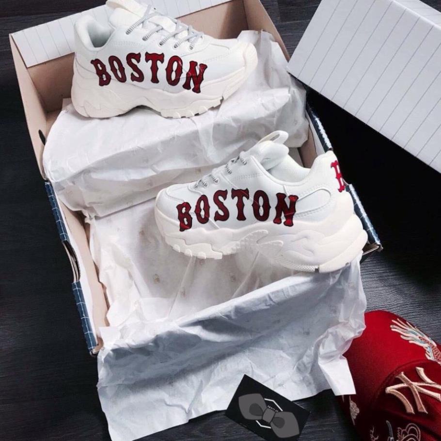 🖋 Giày thể thao mlb ny , LA , boston , Giày sneaker mlb nam nữ tăng chiều cao các mẫu mới 2022 kèm dây ,