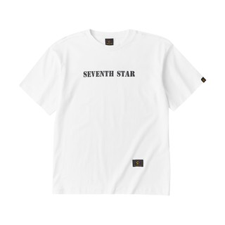 Yk6B /Áo phông oversized Basic Seventh Star TRẮNG!