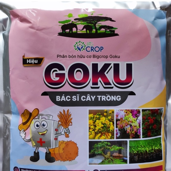 Phân Hữu Cơ Nấm Trichoderma SAITAMA GOKU , Bác Sĩ Cây Trồng, chuyên cho hoa kiểng