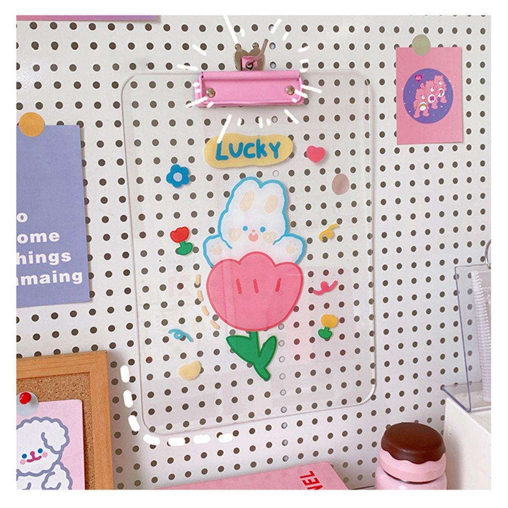 Bìa Kẹp Tài Liệu Khổ A4 Bằng Acrylic Tiện Dụng Cho Học Sinh