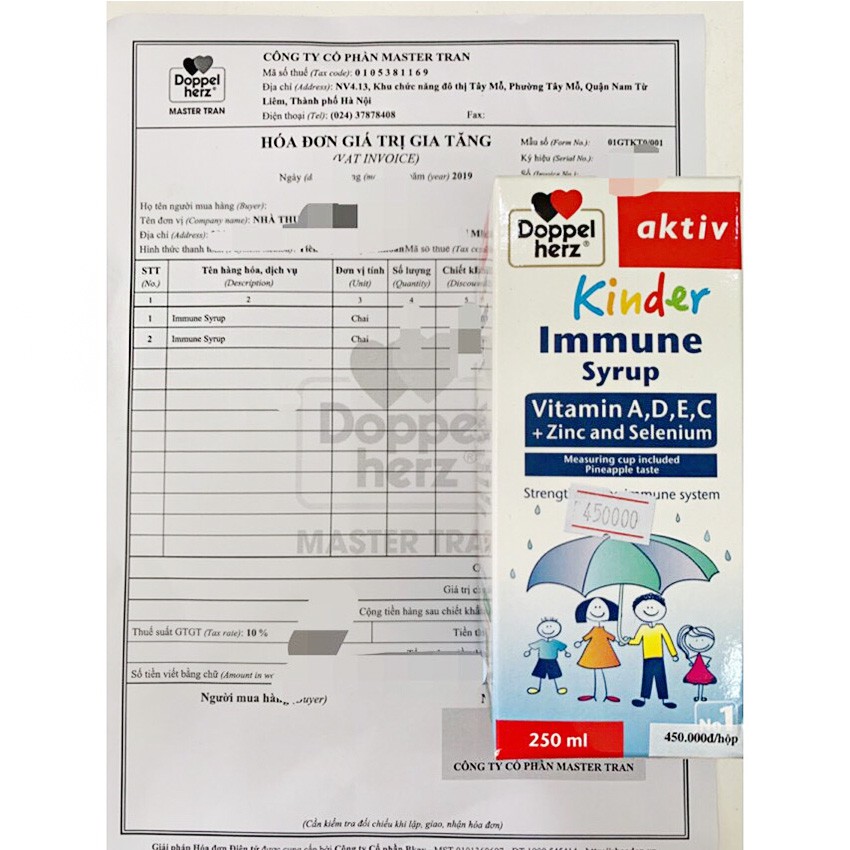 Kinder Immune Syrup (Nhập Khẩu Từ Đức) -  Chai siro 150ml Tăng Cường Chức Năng Hệ Miễn Dịch Cho Trẻ - cvspharmacy