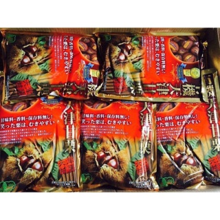 Hạt dẻ tách vỏ sấy khô ăn liền Nhật Bản hạn sử dụng 2020/12