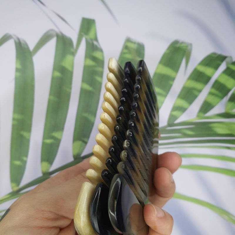 Lược Sừng Đa Năng-Lược mát xa đa năng bằng sừng
