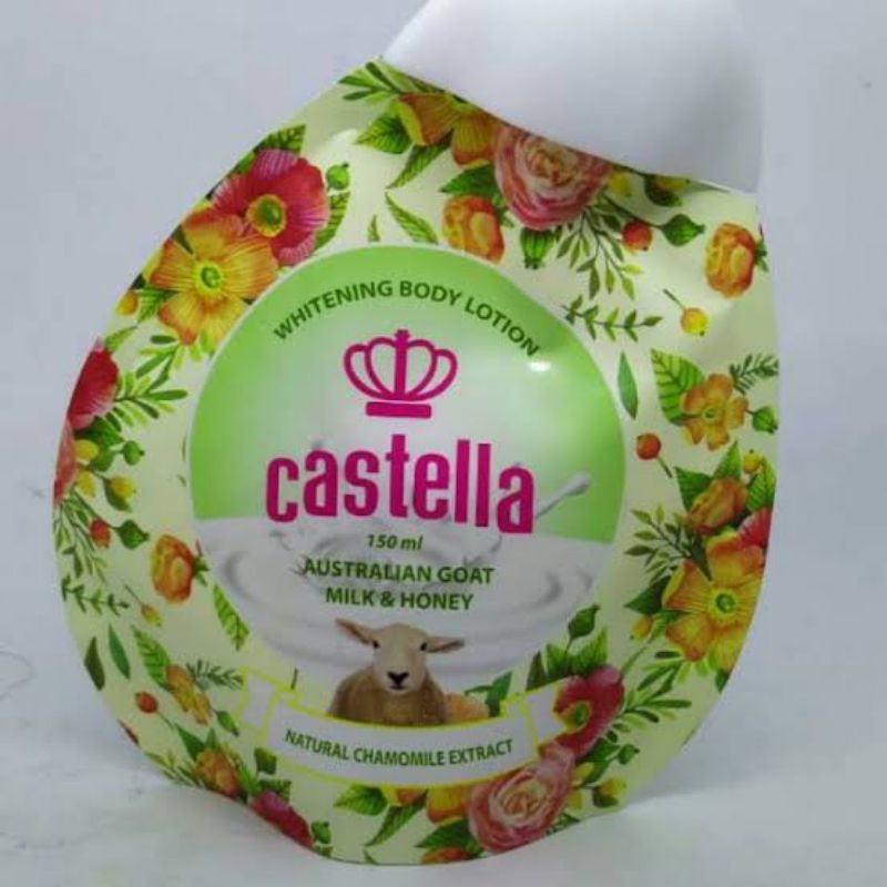 (hàng Mới Về) Sữa Dê Làm Trắng Da Toàn Thân Castella 100ml