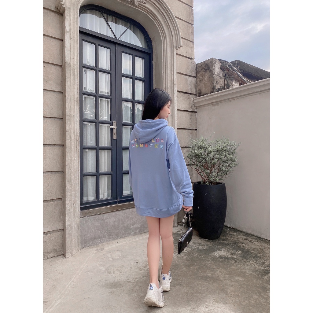 Áo khoác hoodie nỉ cotton chui đầu Local Brand OTIS CLUB - HOODIE MONSTER