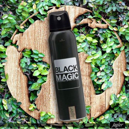 Xịt Khử Mùi Nam Nước Hoa Nam Tính, Cổ Điển, Bí Ẩn JAGLER BLACK MAGIC HUNCA 150ml | BigBuy360 - bigbuy360.vn