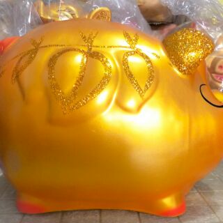 ( Kiểm Tra Hàng Thoải Mái ) Heo đất TRÁI ĐÀO TIÊN, size lớn 32cm