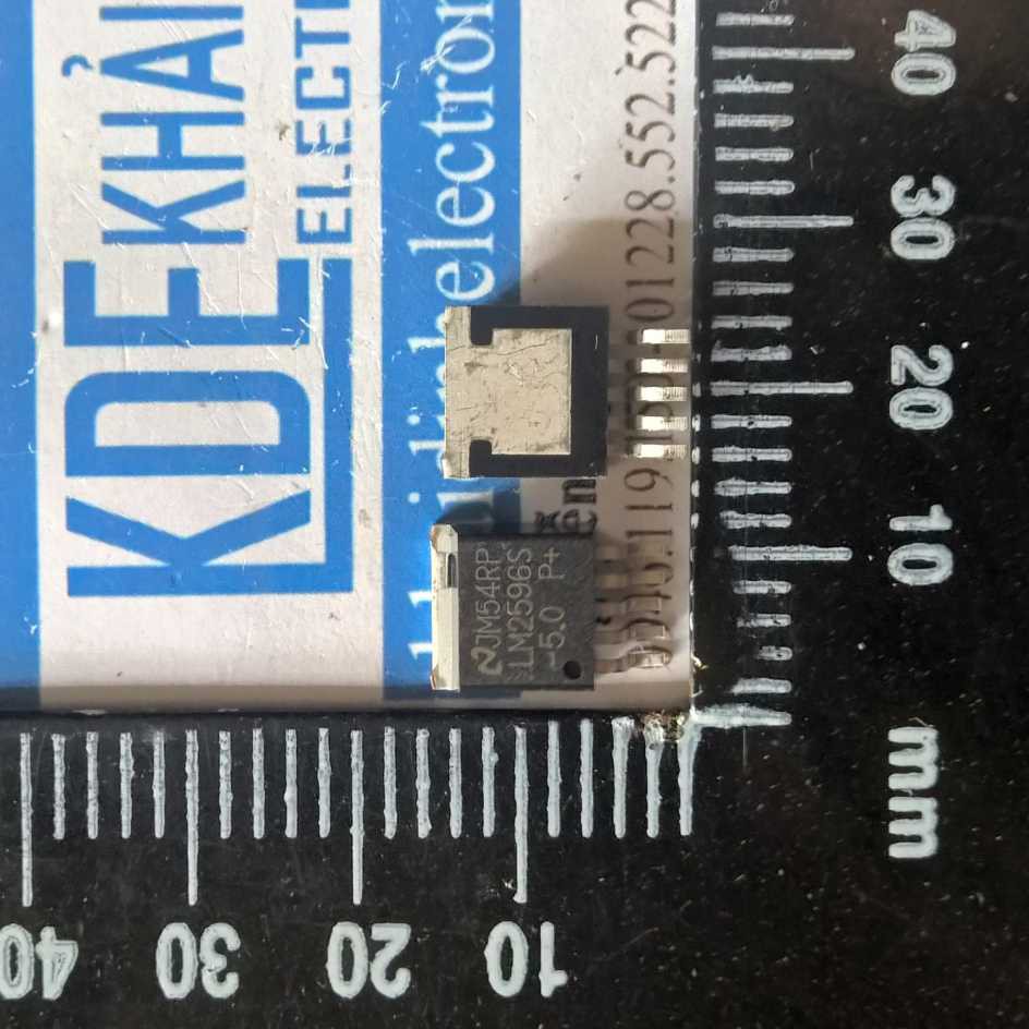 5 con LM2596S-5.0 LM2596 2596 5V TO-263-5 chân dán IC nguồn BUCK giảm áp kde1487