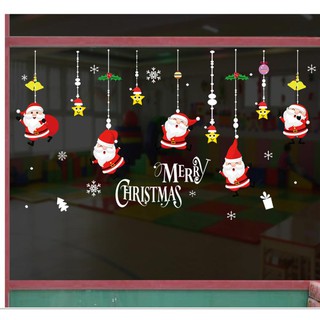Dán tĩnh điện Giáng sinh NOEL - Cửa sổ trang trí - L1026
