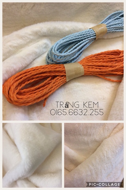 THẢM LÔNG TRẮNG CHỤP ẢNH - LÓT KỆ TỦ