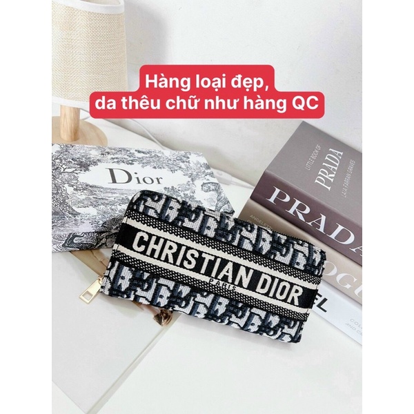 Ví cầm tay dior siêu xinh