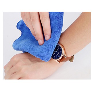 Khăn lau xe Microfiber loại một màu