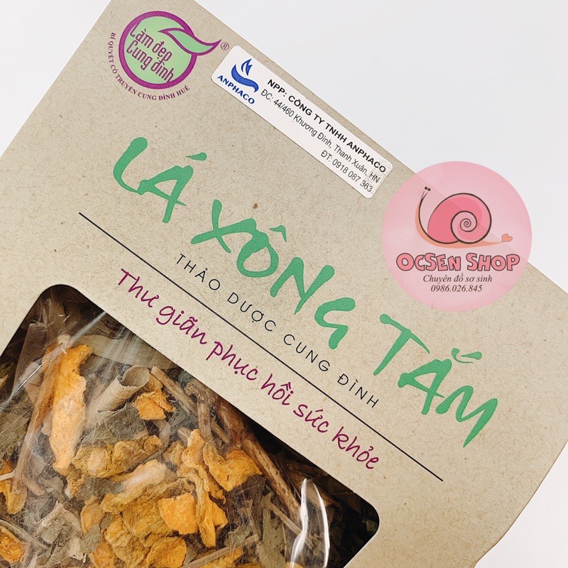 COMBO 4 GÓI LÁ XÔNG TẮM CHO MẸ - BẢO NHIÊN