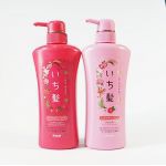 Dầu gội Ichikami màu hồng phấn