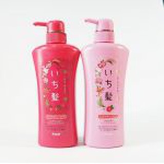 Dầu gội Ichikami màu hồng phấn