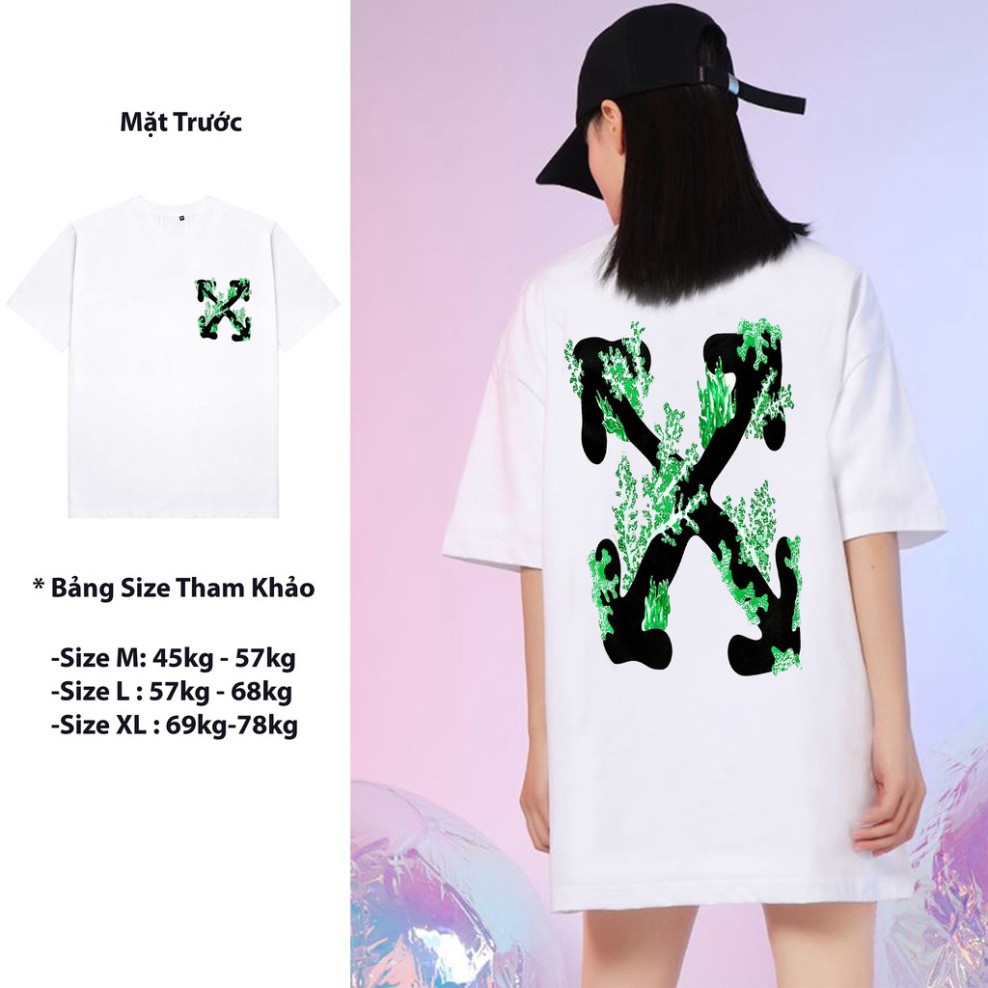 [ ẢNH THẬT + ĐỦ SIZE ] ÁO THUN, ÁO PHÔNG TAY LỠ UNISEX FORM RỘNG OVERSIZE OFF WHITE FREESHIP M37