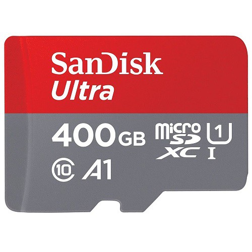 Thẻ nhớ MicroSDXC SanDisk Ultra A1 400GB Class 10 U1 100MB/s (Đỏ)