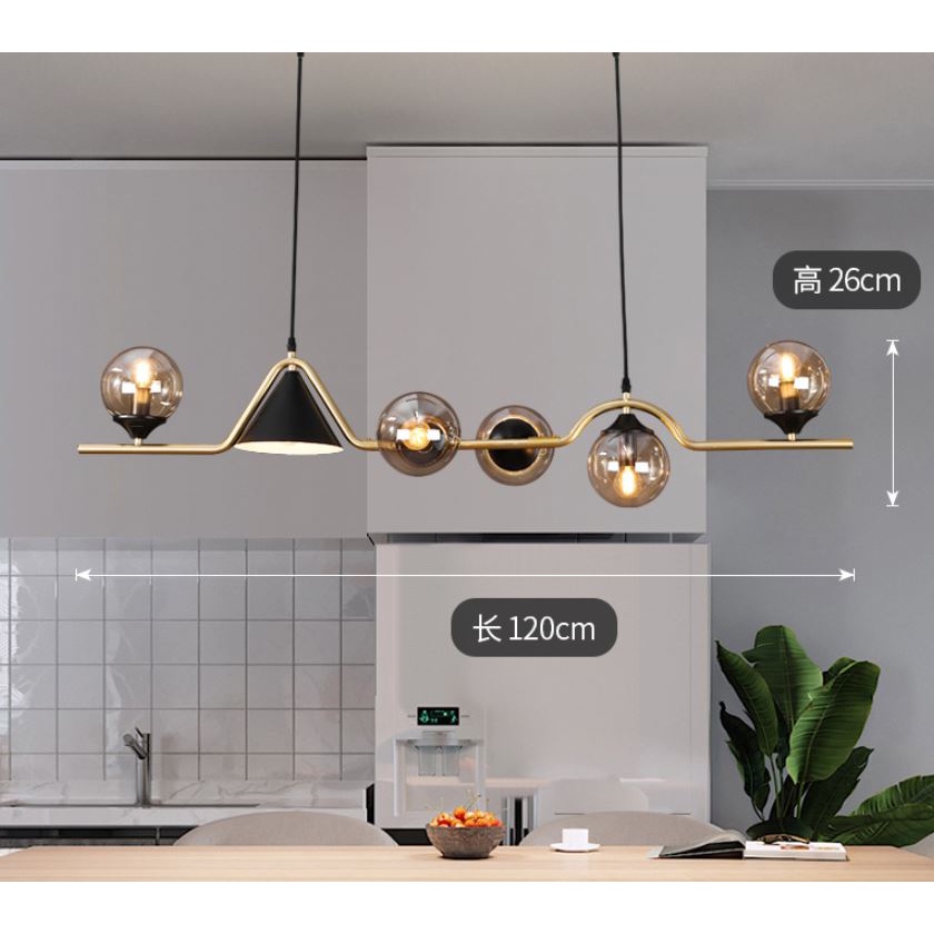 Đèn Trang Trí Nội Thất Kim Cương- Diamon - Tặng kèm bóng led Edison cao cấp