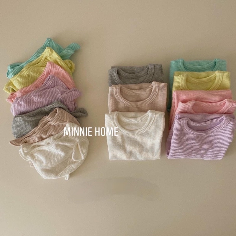 Set Bodysuit kèm mũ gấu Hàn Quốc