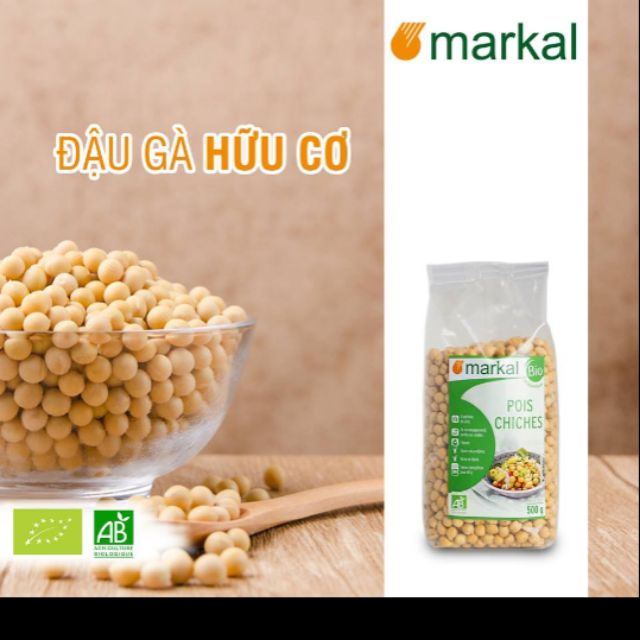 Đậu gà hữu cơ Pháp 500g Markal