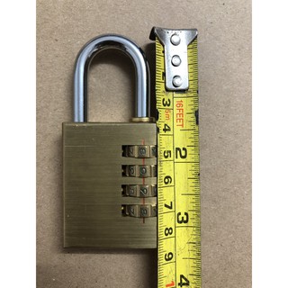 KHóa Cửa 4 Mã Số Đồng To 85 x 40 x 10mm