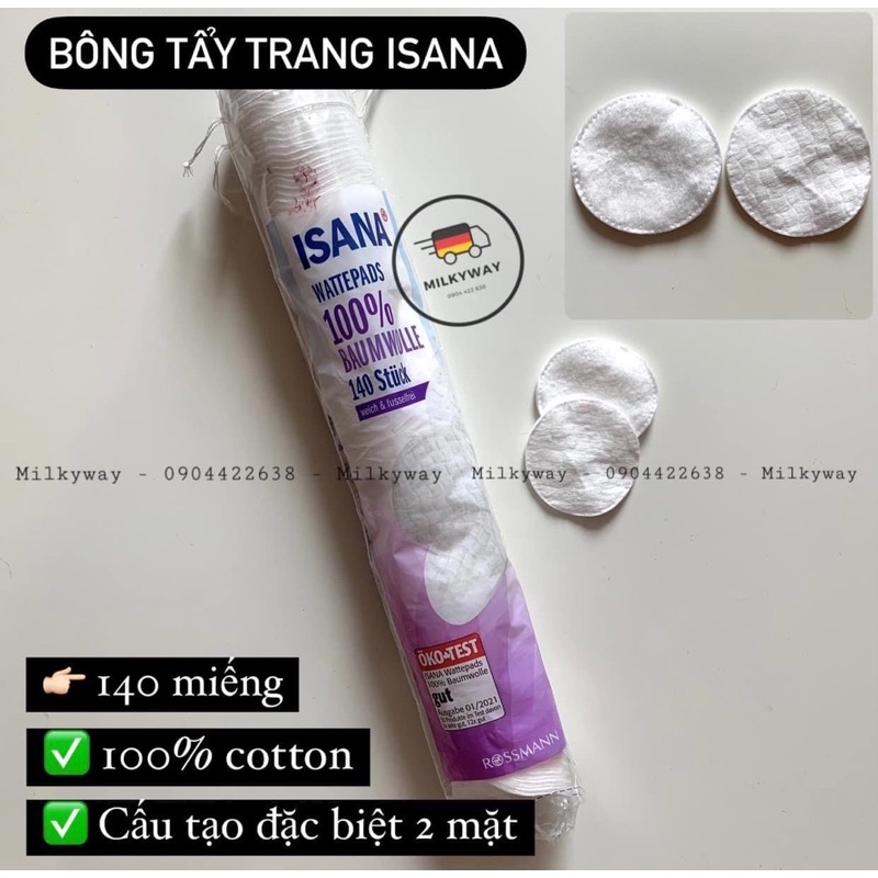 Bông Tẩy Trang Isana Đức