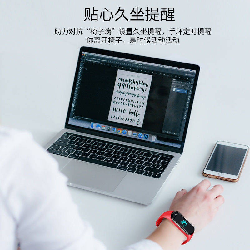 hồ tử Vòng đeo tay thông minh Màn hình màu có thể sạc lại Đa chức năng Đồng hồ chống nước Màn hình ngủ Chạy tập thể | BigBuy360 - bigbuy360.vn