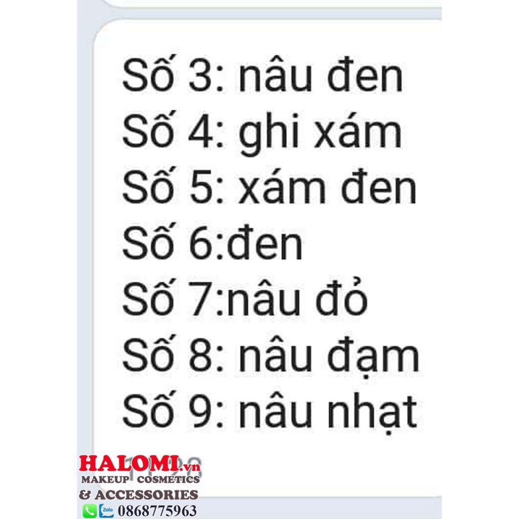 Chì xé kẻ mày Haozhuang cứng phẩy sợi Eyebrow Pencil sắc nét chuyên dùng cho Makeup trang điểm LL18 | BigBuy360 - bigbuy360.vn