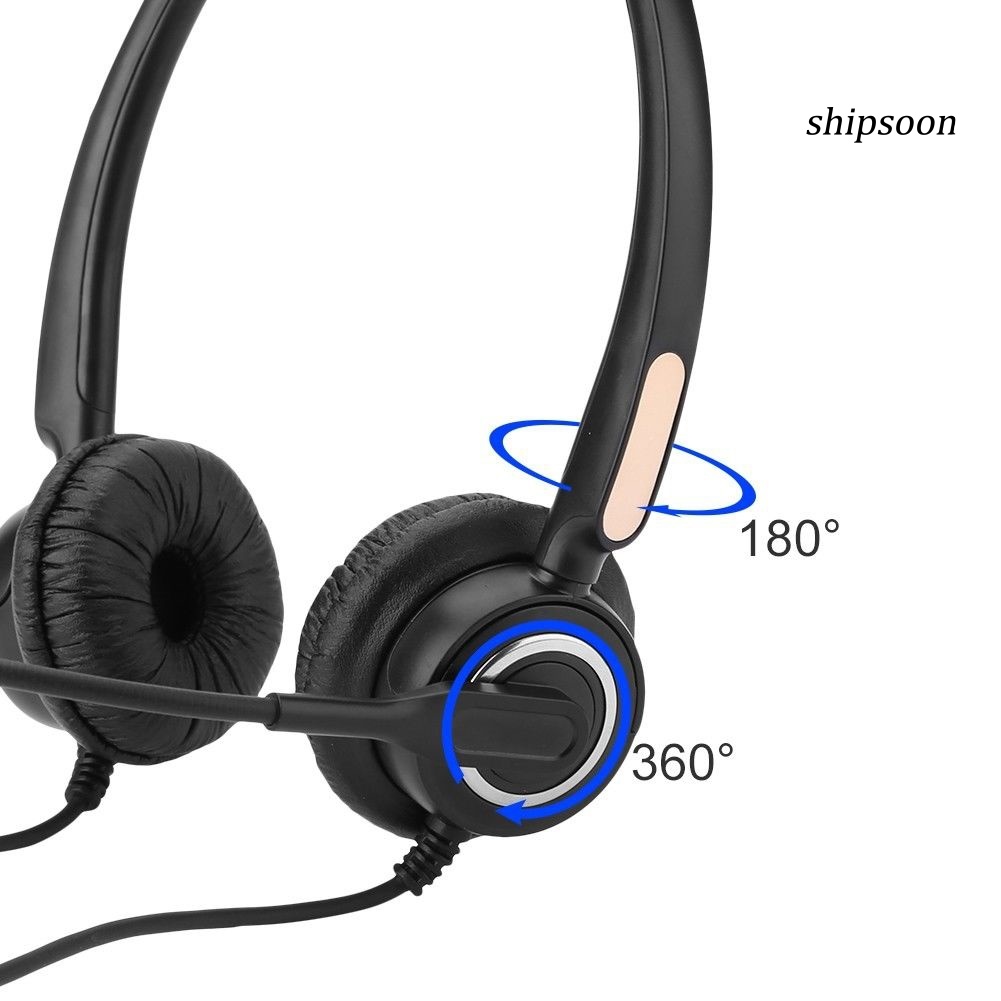 Tai Nghe Chống Ồn Ssn - H500D 2.5mm / Dual 3.5mm / Rj9 / Usb | BigBuy360 - bigbuy360.vn