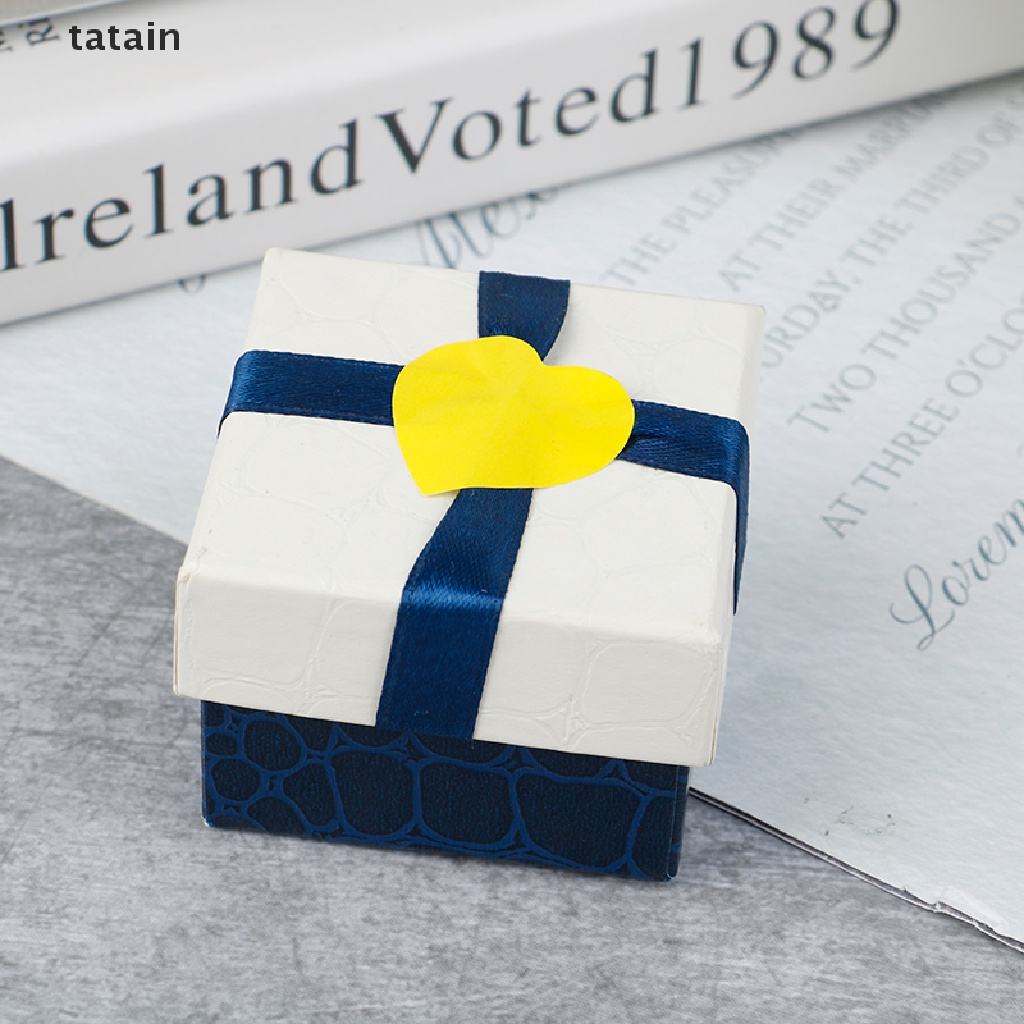 [TAT] 500Pcs/Roll Love Heart Shaped Seal Labels Package Label Sticker mark CVX